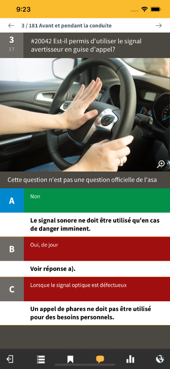 preparation online pour l'examen théorique