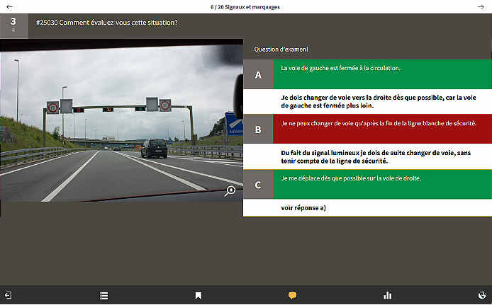 preparation online pour l'examen théorique