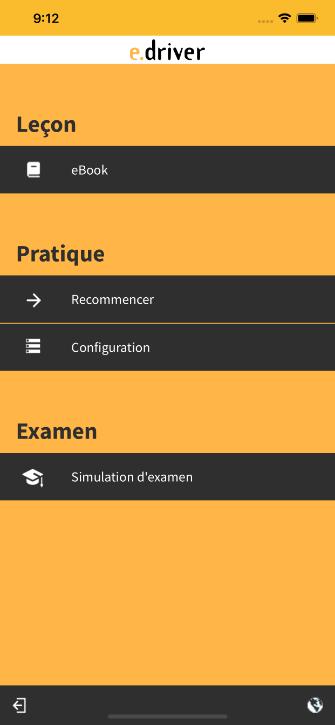 preparation online pour l'examen théorique