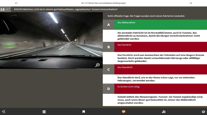Sind Ihre Prüfungsantworten korrekt?