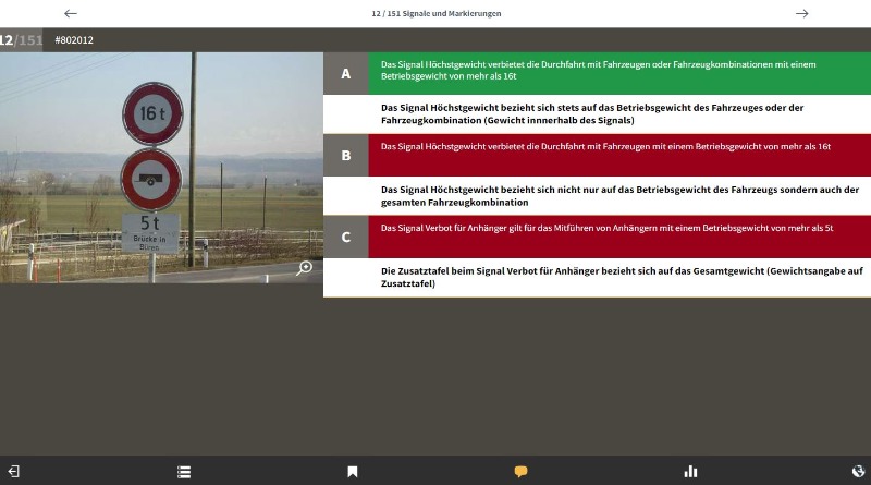 Haben Sie die Signale schon gelernt?