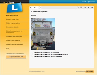 Questions pour le permis de camion
