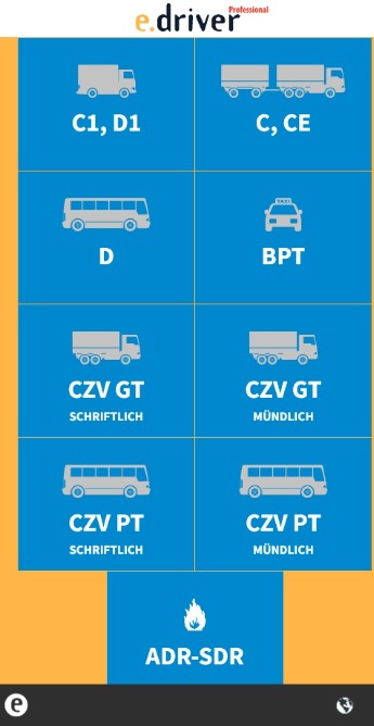 Prüfungsfrage für Lastwagen